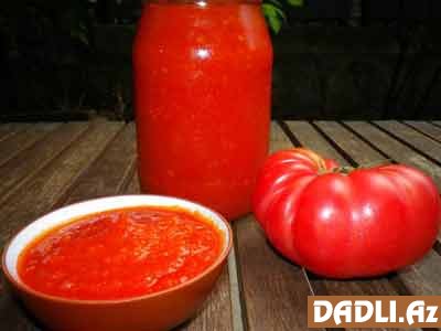 Pomidor sosu resepti